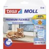 tesa 05417-00200-02 Premium flexible draught excluder 6m x 9mm clear
