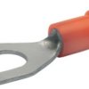 Insulated forked cable lug, 0.5-1.0 mm², AWG 20 to 18, 3.2 mm, M3, red, 620C3