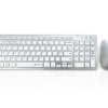Klawiatura KYB-8400-BTSET-S Elementy mutlimedialne Bezprzewodowe, kolor: Biały, Bluetooth, QWERTY (Stany Zjednoczone),
