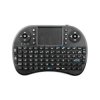 Klawiatura bezprzewodowa + touchpad Mini Touch - czarna - na baterie AAA