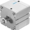 Siłownik kompaktowy skok: 30mm Festo Ø 80mm dwustronnego działania Action ADN-80-30-A-P-A