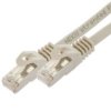 Patchcord S/Ftp Kat.6A Pimf Kabel Sieciowy Lan 2X Rj45 Poe Szary 0,5M Neku