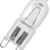 OSRAM żarówka halogenowa 43 mm 230 V G9 25 W EEK G (A - G) ciepła biel Gniazdo pinowe Specyfikacja żarówki:regulacja nat