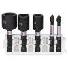 Bosch 2608522350 Impact Control 1/4" Hex Bit Set Durable for Heavy Use