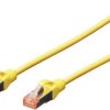 kabel LAN Digitus DK-1644-030/Y, 1 szt., RJ45, CAT 6, S/FTP, 3.00 m, żółty