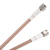Kabel koncentryczny złącze A SMA złacze B SMA długość 1m typ kabla RG142B Z zakończeniem