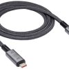 Akyga Kabel USB Złącze męskie USB-C®, Złącze męskie USB-C® 1.00 m szary AK-USB-45