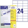 Avery-Zweckform 3422 Multipurpose Labels 70x35mm White Permanent 2400 pc(s)
