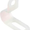 Zacisk typu P, Ø zew. 9.5mm, szer. 13mm, kolor: , kolor: Naturalny, materiał: Nylon