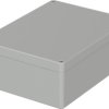 ABS enclosure, (L x W x H) 200 x 150 x 75 mm, light gray (RAL 7035), IP65, 03223000