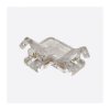 Złącze taśm LED mono COB 8mm kątowe typ L dwustronna zatrzask / EcoLight EC20090