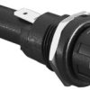 Fuse holder, 6.3 x 25 mm, 13 A, 250 V, central Mounting, FX0416
