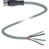 Pepperl+Fuchs 240004-100001 Złącze konfekcjonowane czujnika/aktuatora V1-G-25M-PUR-ABG, piny: 4, 25 m, 1 szt.