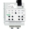 KNX Aktor roletowo-żaluzjowy REG-K 4x 10 A jasnoszary z uruchomieniem ręcznym MTN649804 SCHNEIDER ELECTRIC