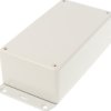 ABS enclosure, (L x W x H) 150 x 80 x 50 mm, light gray (RAL 7035), IP54, 1591DF2GY