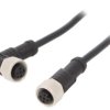 M12A04FL12AFRSD001 Kabel do czujników/automatyki 4PIN M12-M12 1m wtyk wtyk
