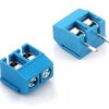 LISTWA ZACISKOWA AK/ARK 5.08mm h=10mm 2 PINY (5 SZTUK) (AK508-2)