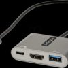 CDP2HDUACP2 Adapter USB, USB-C > 1x HDMI, 1x A/C socket