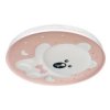 Plafoniera Bear Pink 34W Led O490 Mm Różowy Neutralna 4000K 34W Led Ip20 Ml0247