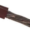Przewód montażowy 6 mm² Brązowy RS PRO PVC 10 AWG 1 kV dł. 100m 78/0,295 mm +105 (Air), +60 (Oil)°C CSA C22.2 typ TEW,