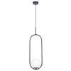 Lampa wisząca z białym szklanym kloszem PARVA na E14 do salonu K-5100 Kaja Lighting