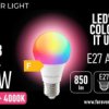 Żarówka Led Rgb + Neutral White E27 A60 8W 850Lm 4000K Klasa F Forever Light