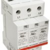 Ochrona przeciwprzepięciowa 600 V AC na szynę DIN Bourns Zabezpieczenie 3-biegunowe 50kA