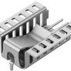Clip-on heatsink, (L x W x H) 26 x 13 x 9 mm, 22.5 K/W, solderable surface, 10151076