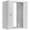 Szafa wisząca RACK 10 9U 300mm drzwi szklane szara NETRACK S-Line