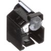 Locking device, black, snap-in mounting, for RJ45 plug, PSL-DCPLRE-BL, package with 10 pieces