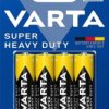 4 x cynkowo-węglowa Varta R6 AA Superlife / Super Heavy Duty (blister)