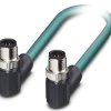 Kabel Ethernet Cat5 długość 2m Z zakończeniem Phoenix Contact