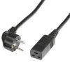 Bachmann Kabel Zasilający Z Uziemieniem - Iec320-C19 16A/250V, 2M, Czarny, 2 M