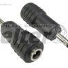 Wtyk zas. 1,7/4,0mm - gniazdo 2,1/5,5mm