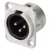 NEUTRIK Gniazdo tablicowe XLR(m) 3pin