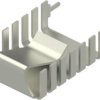 Clip-on heatsink, (L x W x H) 32 x 20 x 9 mm, 19.7 K/W, solderable surface, 10035042