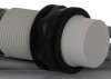 Pojemnościowy czujnik zbliżeniowy M30 x 1.5 RS PRO 15 mm Zabezpieczenie przed wlewaniem długość 91 mm Gwintowany 100mA,