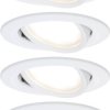 Oświetlenie wewnętrzne LED Paulmann Coin Slim 4064161242163 Zestaw 4-elementowy 18 W 470 lm