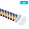 GNIAZDO DO PŁYTKI + WTYK Z KABLEM 20CM 8 PIN XH2.54 26AWG (PLKAB-XH08)