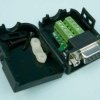 DSUB-09F+SZYBKOZŁĄCZE W OBUD. NA KABEL