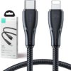 Kabel Usb-C / Lightning Joyroom S-Cl020a11 120Cm 20W W Oplocie Czarny