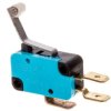 Wyłącznik krańcowy miniaturowy 1CO dźwignia podgięta z rolką z tworzywa, T0-MK1MIP3