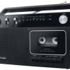 Radio przenośne Muse M-152 RC fale metrowe (VHF), AM, FM czarny