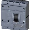 Wyłącznik zasilania Siemens 3VA2510-7HK42-0AA0 Zakres ustawienia (Prąd): 400 - 1000 A Maksymalne napięcie przełączania: