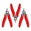 3x Cążki Boczne MINI 90mm - Szczypce Ukośne Precyzyjne do Cięcia Przewodów