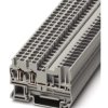 Blok zacisków przelotowych Phoenix Contact poziomy: PojedynczyZacisk sprężynowy ST 2.5-TWIN/ 1P OG 24A 500 V