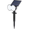 Sygonix SY-5770784 Solar spotlight LED 0.9W black adjustable eco-friendly
