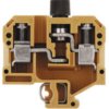 Fuse terminal block, 2 pole, 0.5-10 mm², 500 V, 10 A, 0191220000