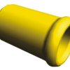 Złącze splatane 328 Zaślepka wolnego przewodu minimalny rozmiar 22 AWG TE Connectivity Izolowane Żółty długość 12.14mm