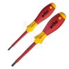 1kV Wkrętak [ */- ] SL/PZ2 x100 + SL/PZ1 x80 Wiha